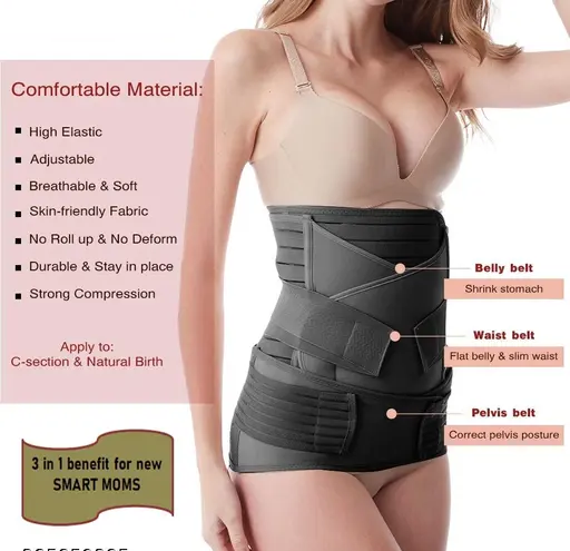NEW JFT 3-in-1 Postpartum Support Belt
