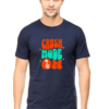 Navy Blue "Men's Classic Crew Neck Cotton T-Shirt – Comfortable l Stylish & Durable Everyday Wear