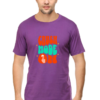 Purple "Men's Classic Crew Neck Cotton T-Shirt – Comfortable l Stylish & Durable Everyday Wear