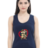 Navy Blue Women's Stylish Tank Top – Trendy l Comfortable l Durable