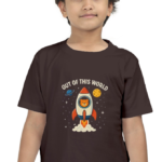 🚀 Out of This World Kids' T-Shirt – Cool Space Theme Tee for Boys