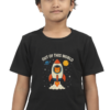 Black 🚀 Out of This World Kids' T-Shirt – Cool Space Theme Tee for Boys
