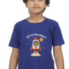 Royal Blue 🚀 Out of This World Kids' T-Shirt – Cool Space Theme Tee for Boys