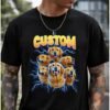 Custom Golden Retriever Graphic T-Shirt – Premium 100% Cotton 180 GSM Unisex Tee | Dog Lover Stylish Printed Tee | Comfortable Everyday Wear